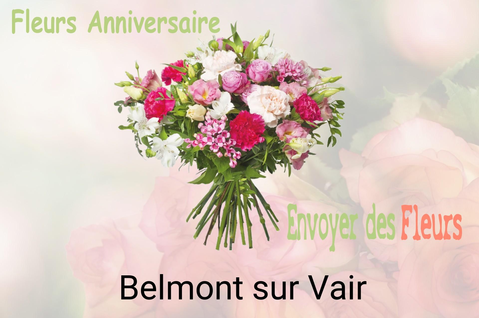 Bouquet de fleurs d’anniversaire livré à Belmont-sur-Vair