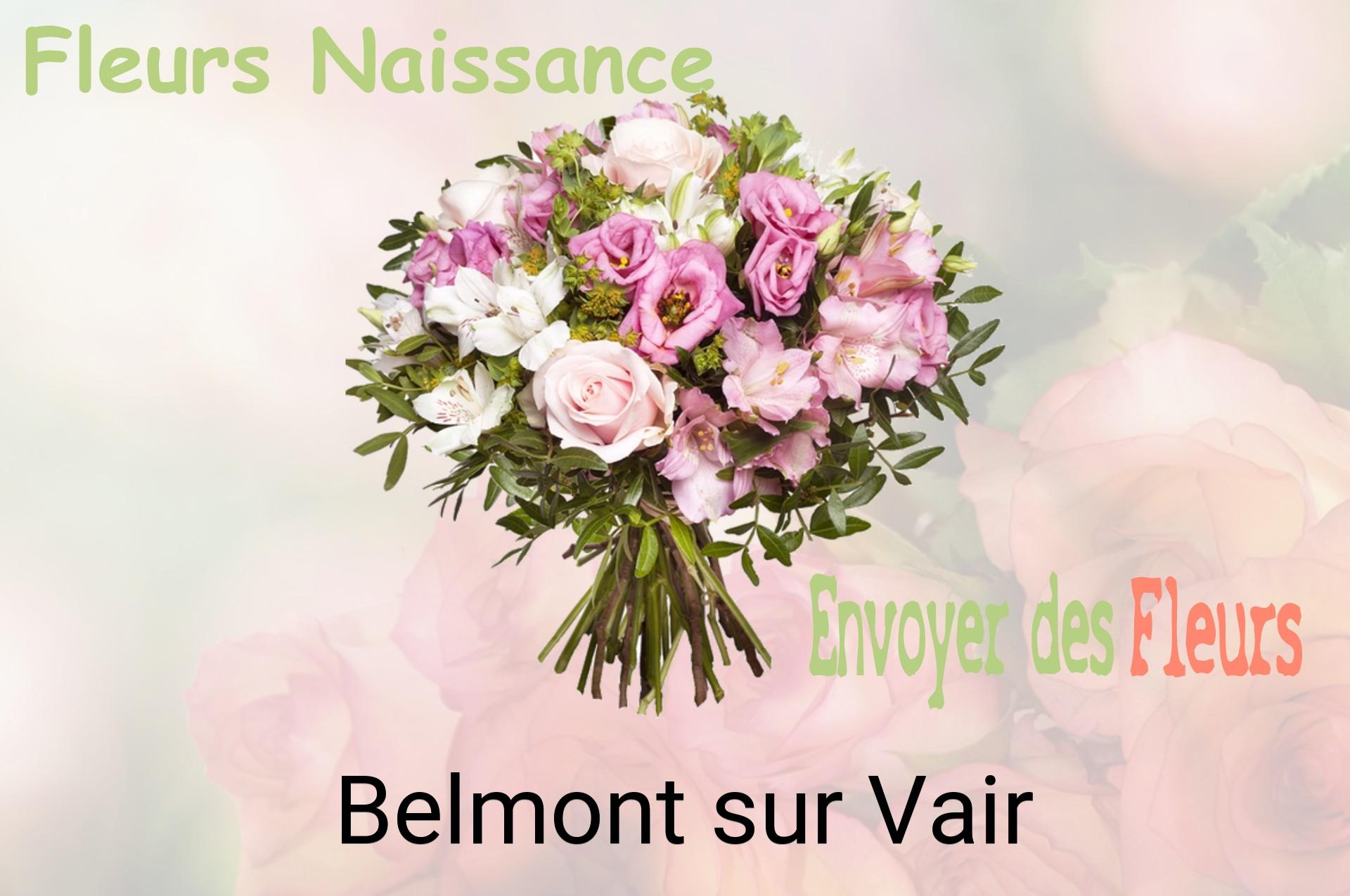 Bouquet de fleurs de naissance livré à Belmont-sur-Vair